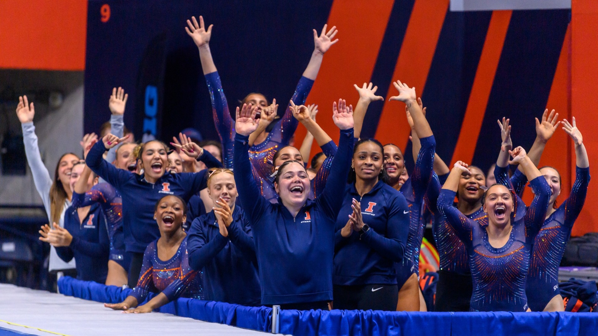 Illinois WGYM at B1G Championships