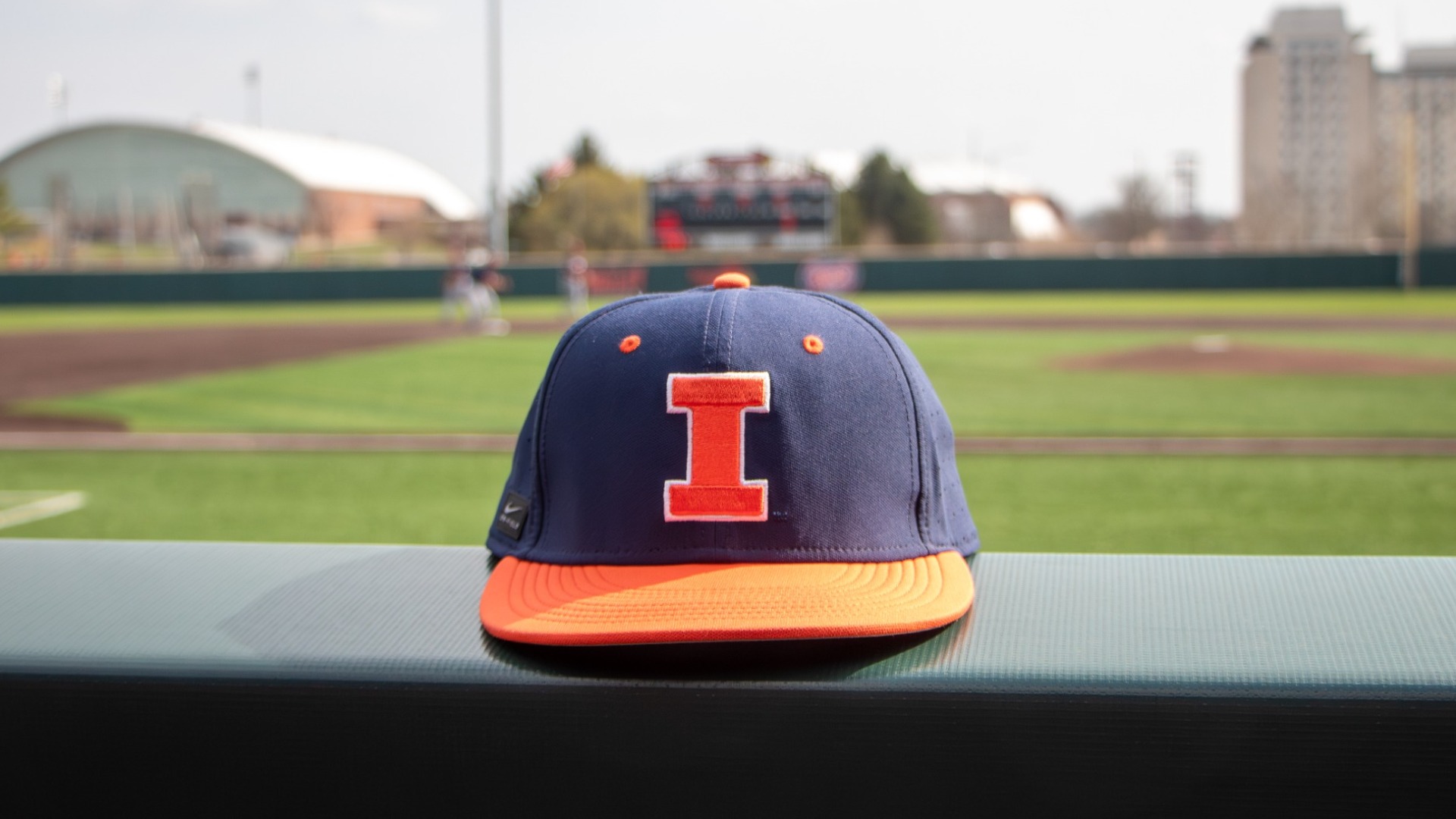 ILLINI BASE at Illinois State - pregame hat