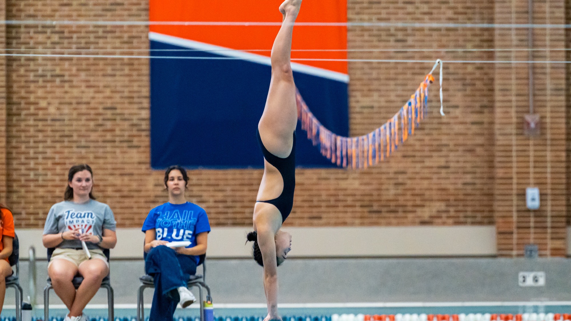 Carlie Rose diving