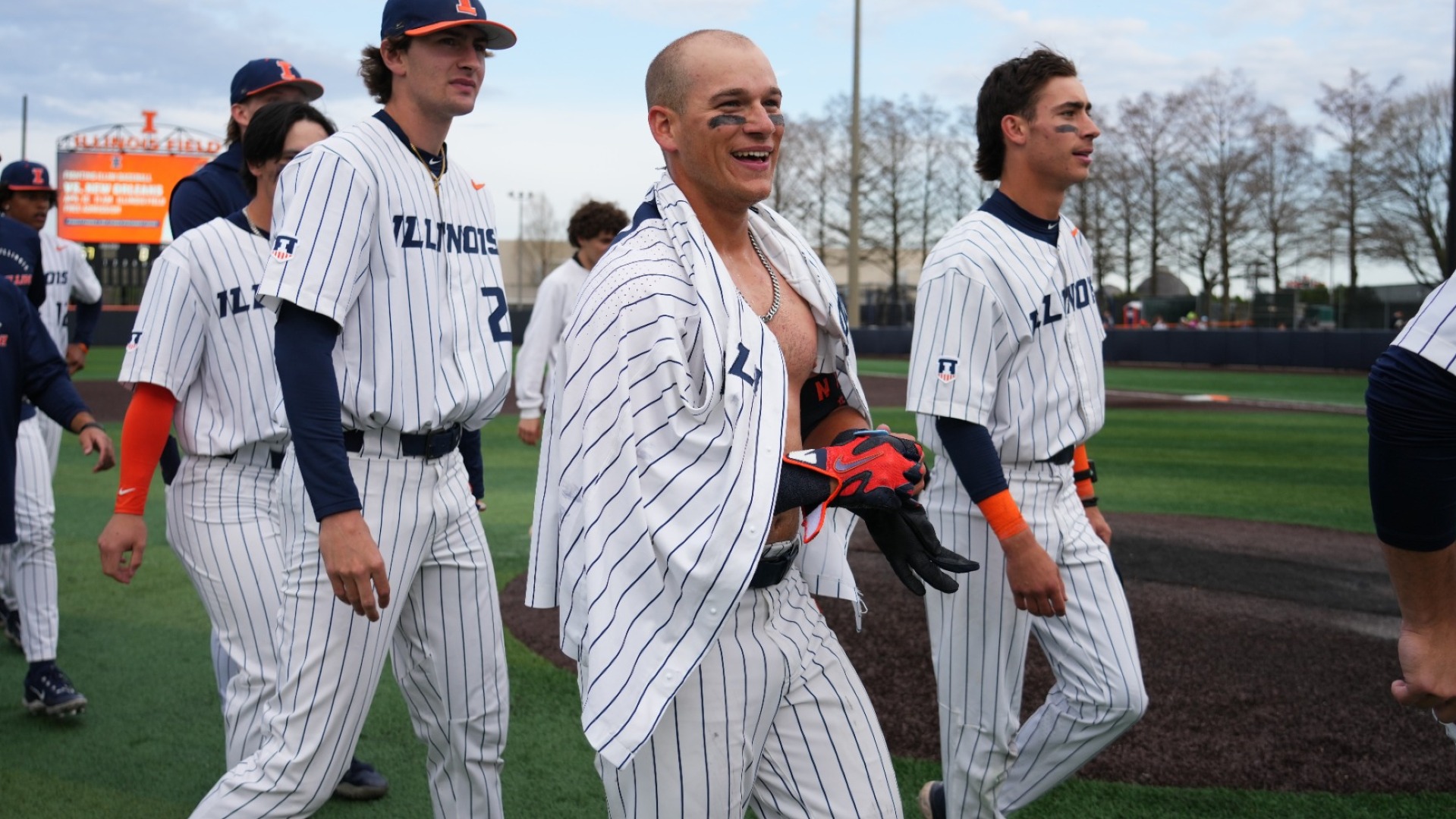 ILLINI BASE - Game 2 vs New Orleans - J.R. Nelson