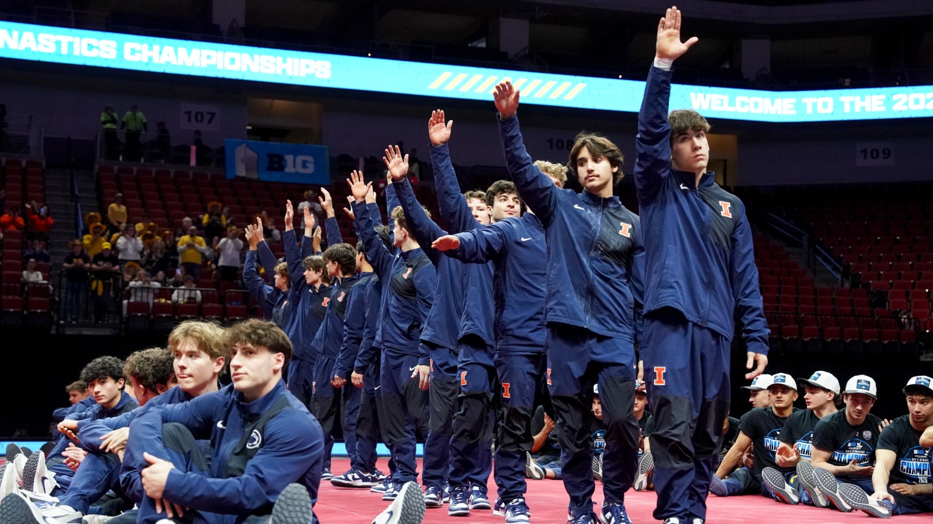 ILLINI MGYM at B1G Championships