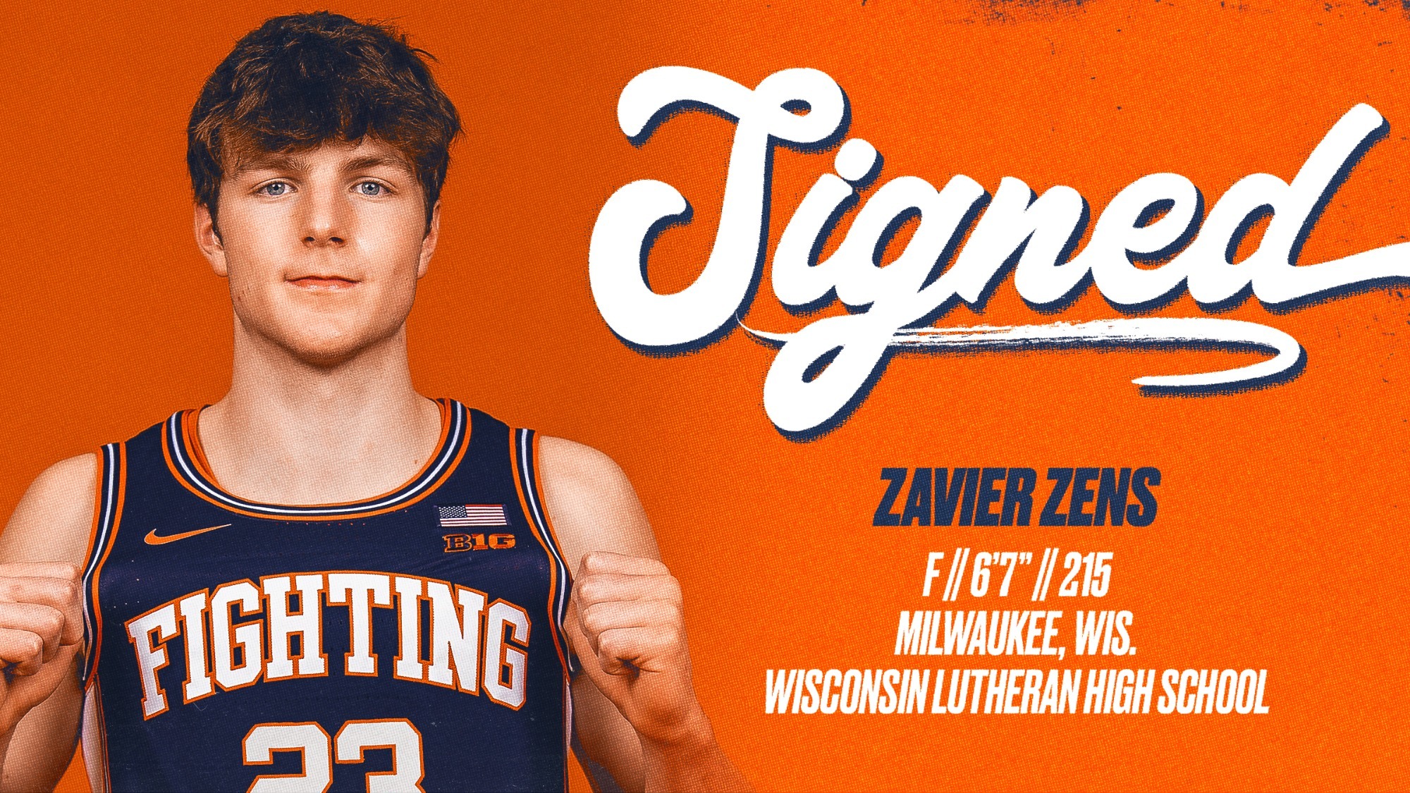 Zavier Zens Signing