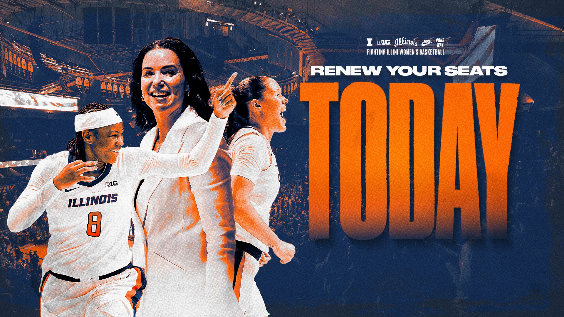 2026-27 Illinois Women's Basketball Renewals Now Open graphic