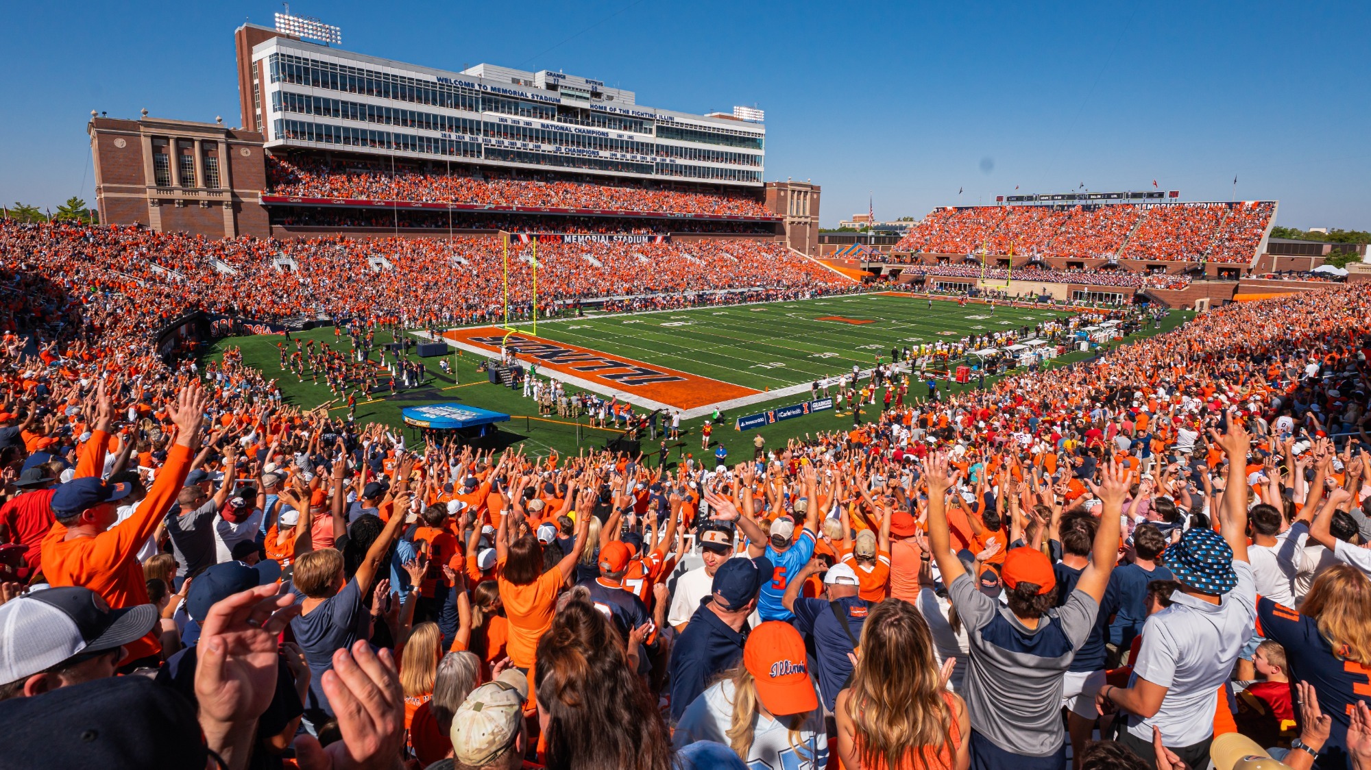 Gies Memorial Stadium Crowd - 2025 vs. USC