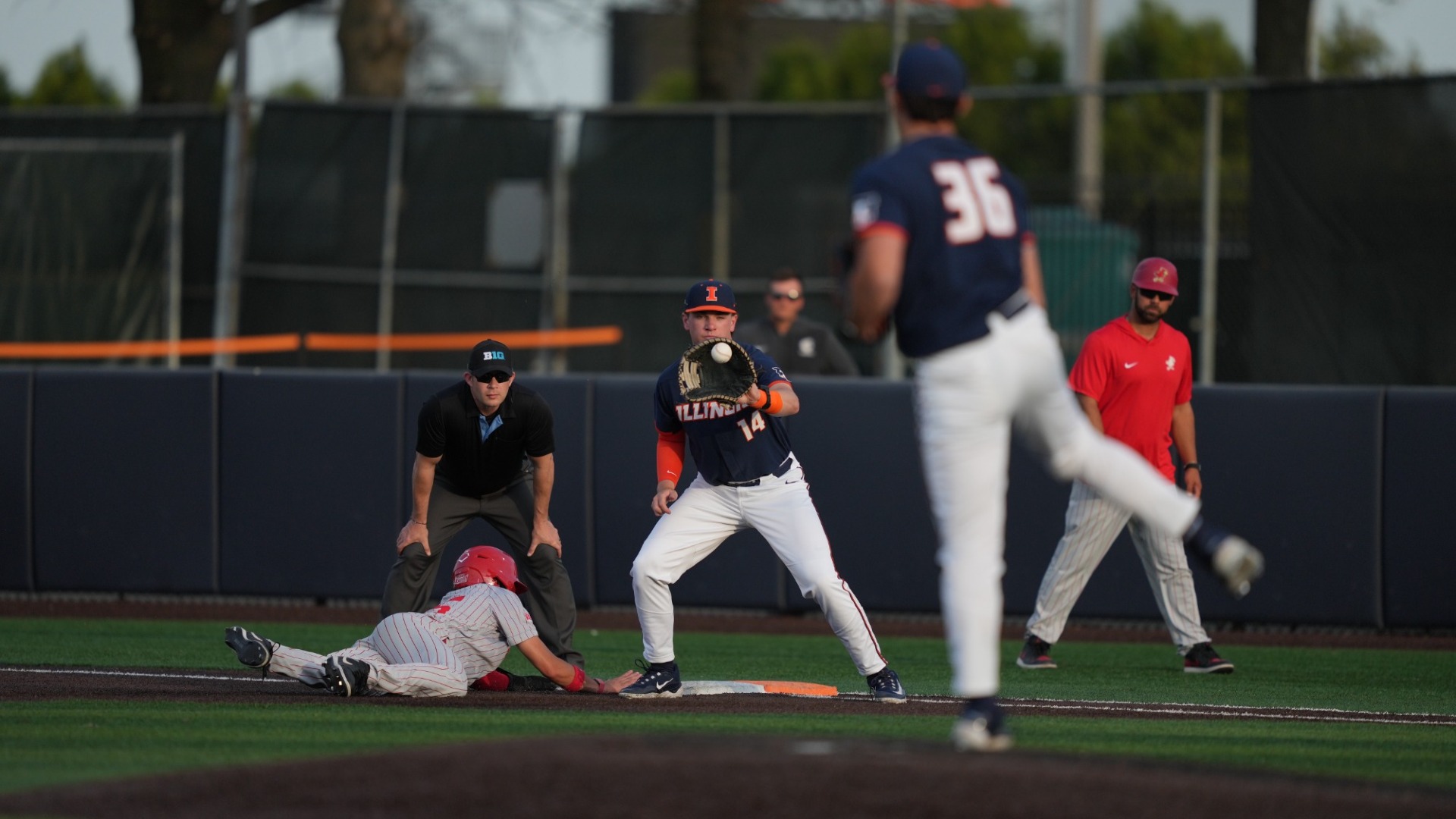 ILLINI BASE - vs Illinois State - Weber/Putty