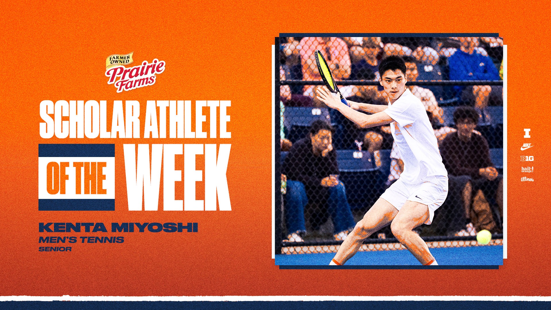 Kenta Miyoshi Scholar Athlete 