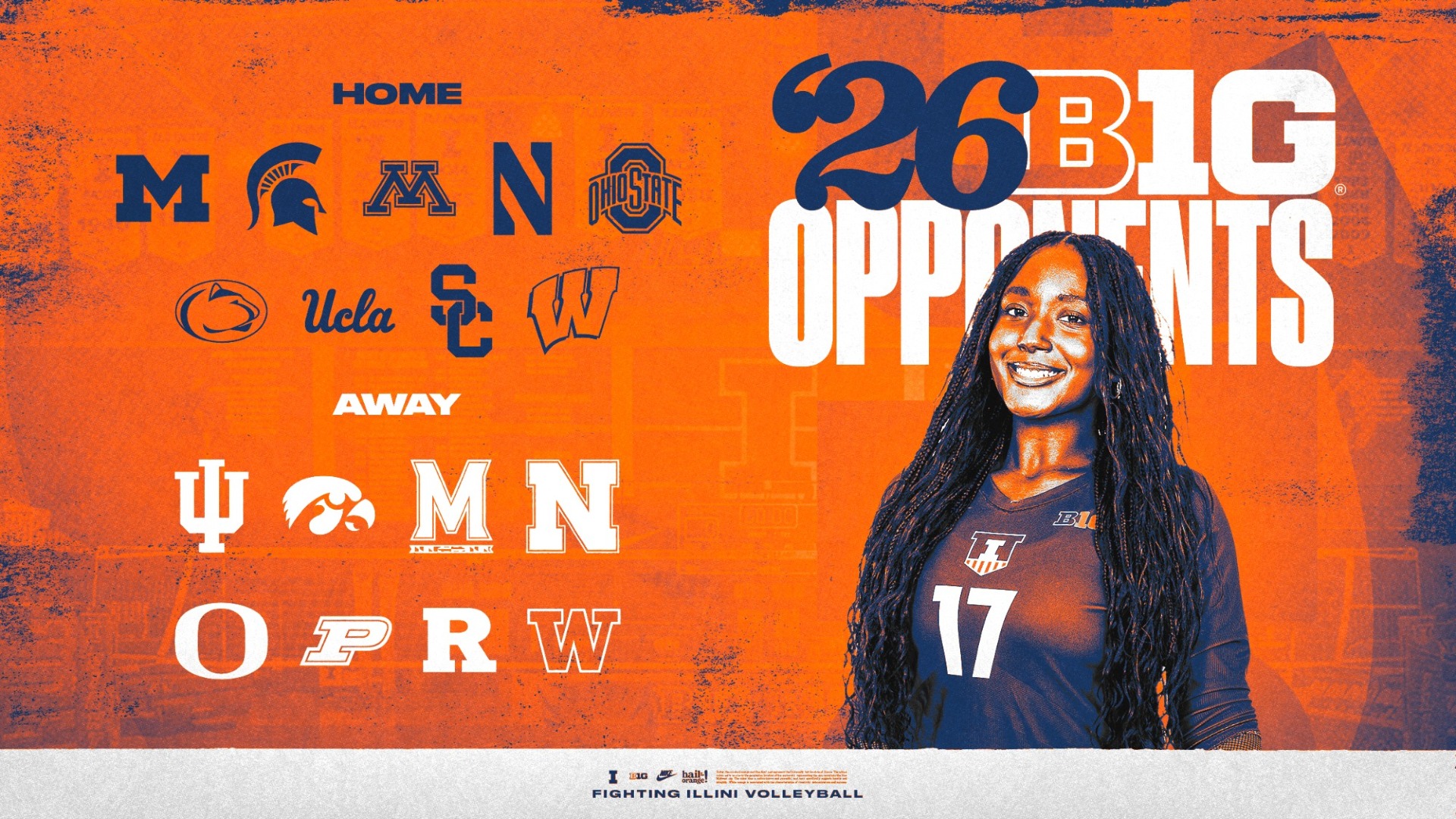 ILLINI VB - 2026 Big Ten Opponent Rotation
