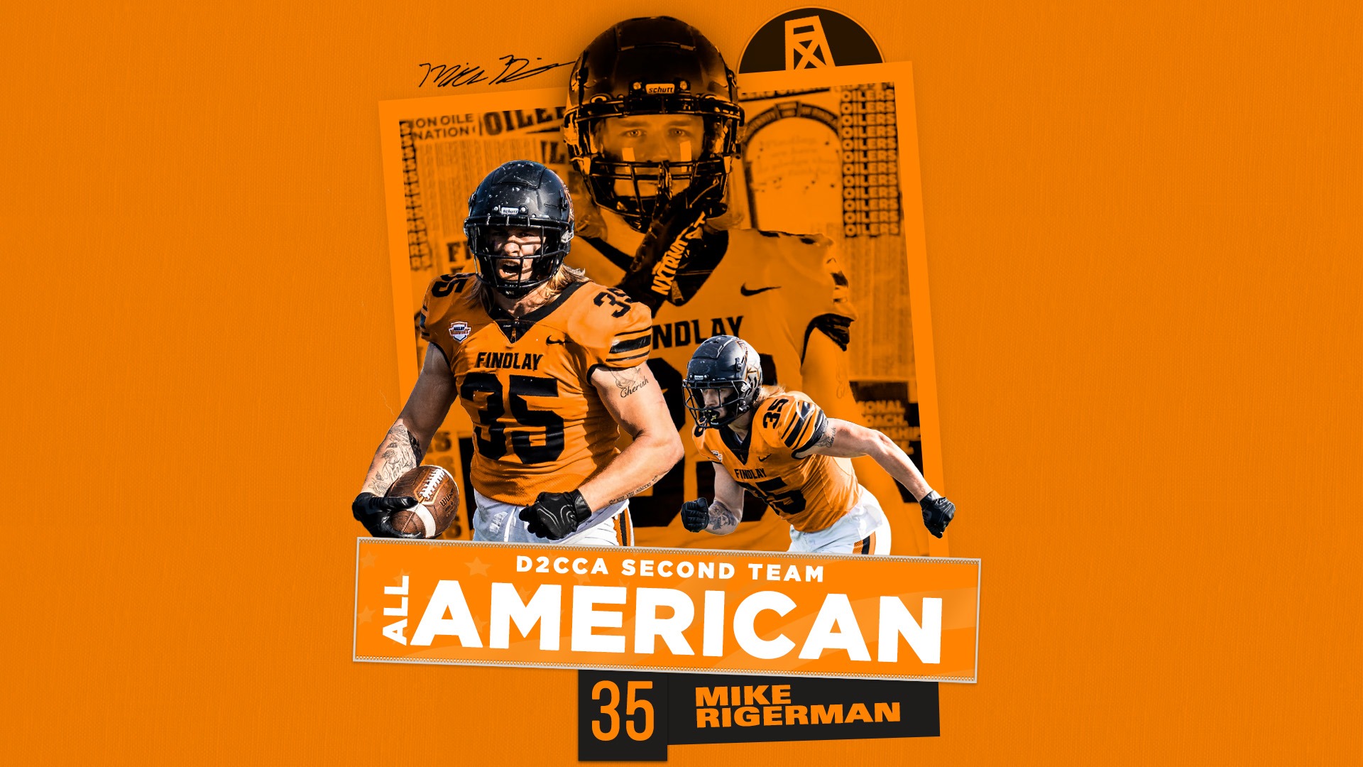 Rigerman Named Second Team All-American by D2CCA - University of Findlay