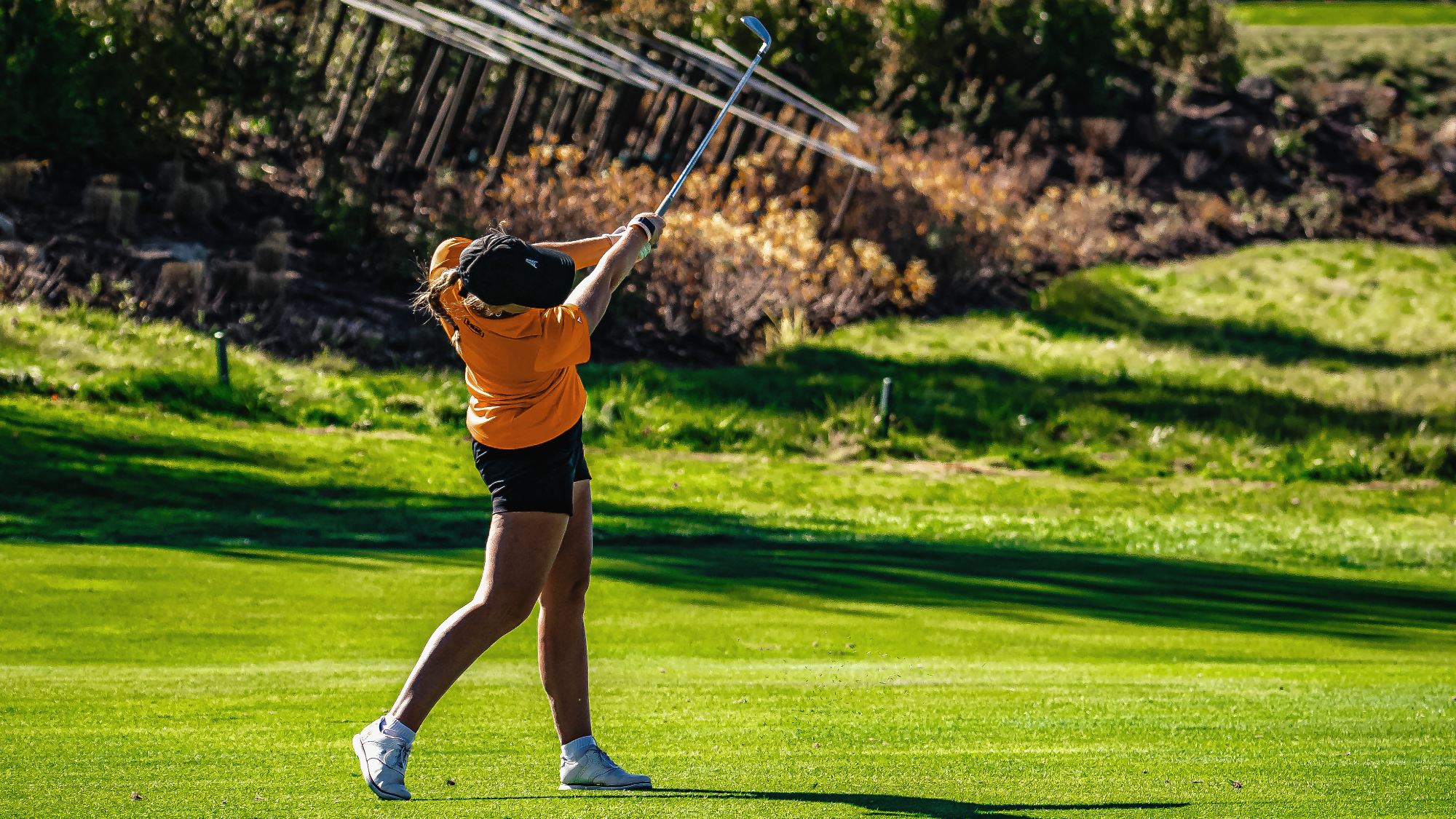 Ashleigh Duflo Swing at Nemacolin