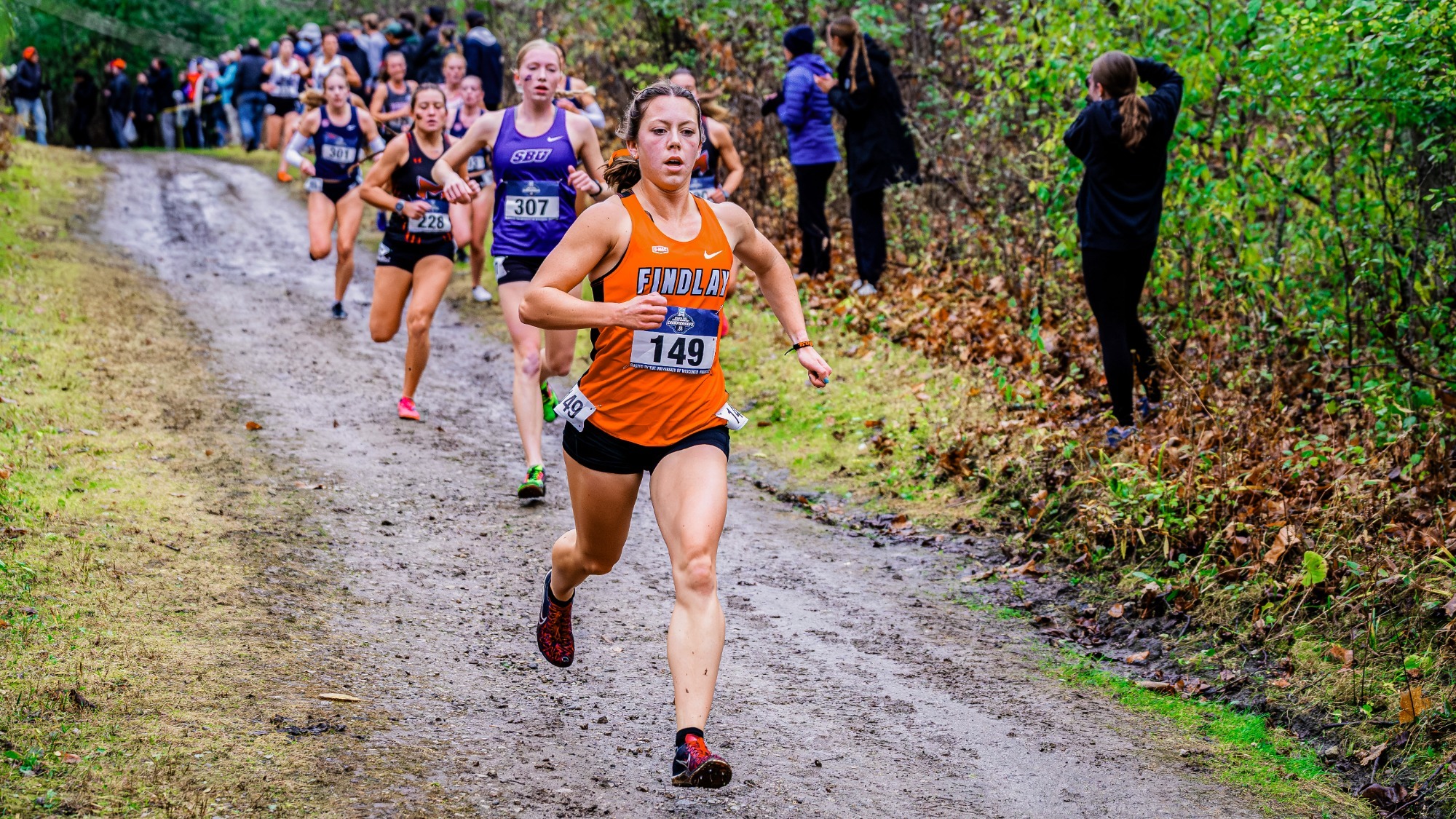 Sarah Reinhart Cross Country Finish Reginoal 11/8/25