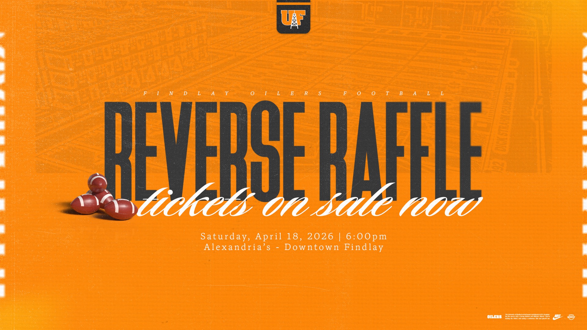 2026 Football Reverse Raffle