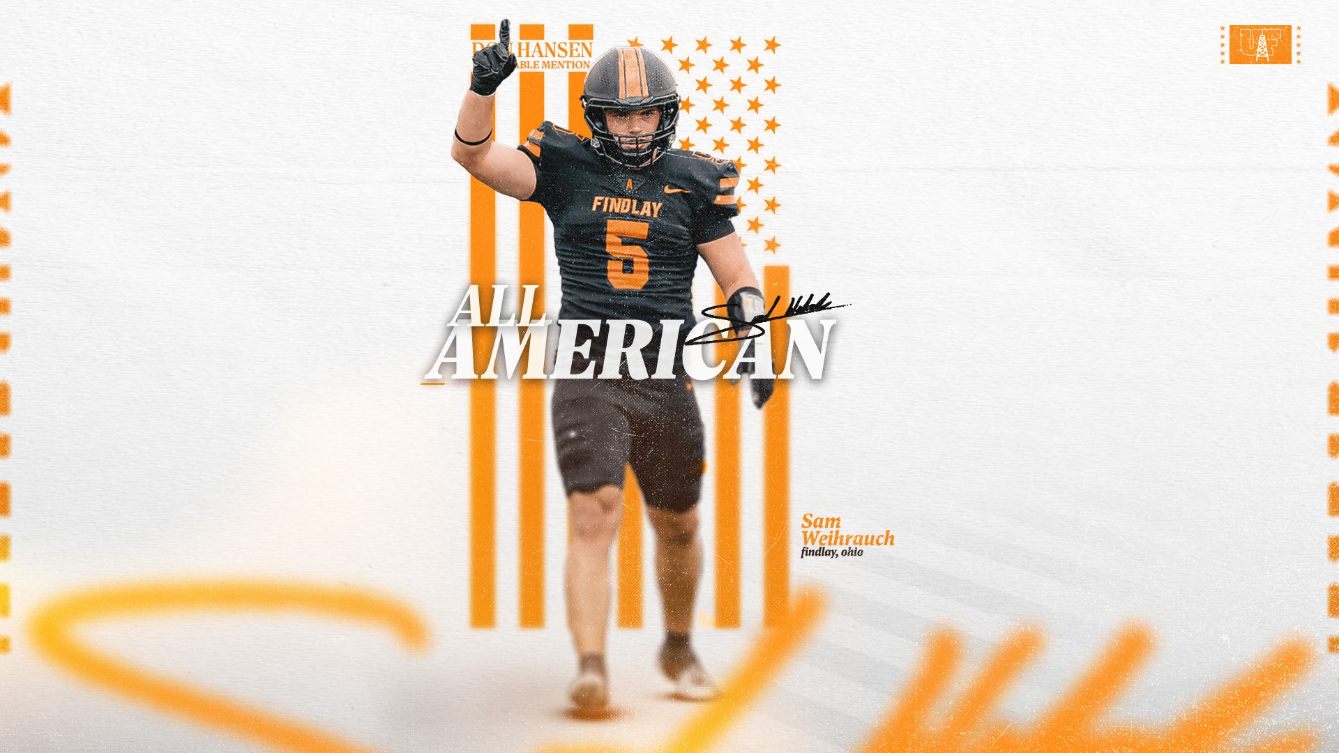 Sam Weihrauch Don Hansen All-American