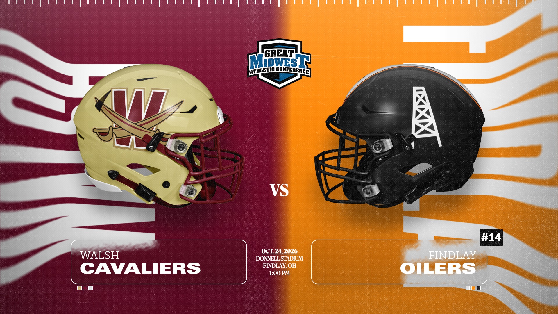Walsh at Findlay Football Week 8 2026