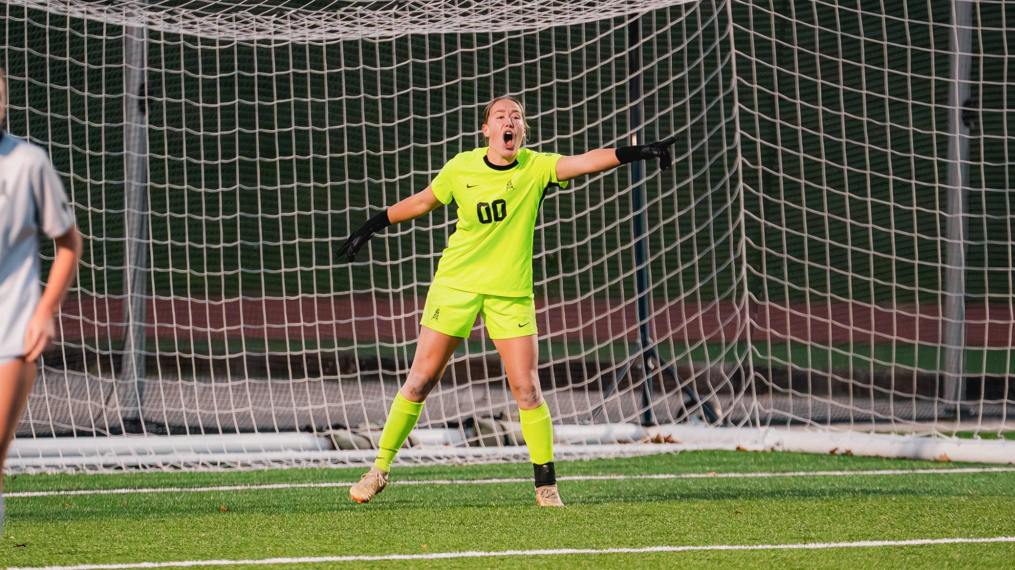 Cat Graves Yells in Goal Win vs Ashland 10/3/26