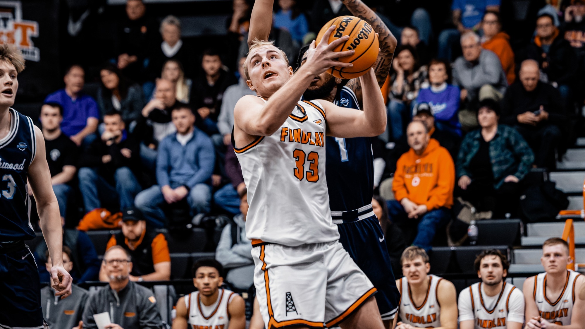 Jake Bishop Driving Layup Northwood
