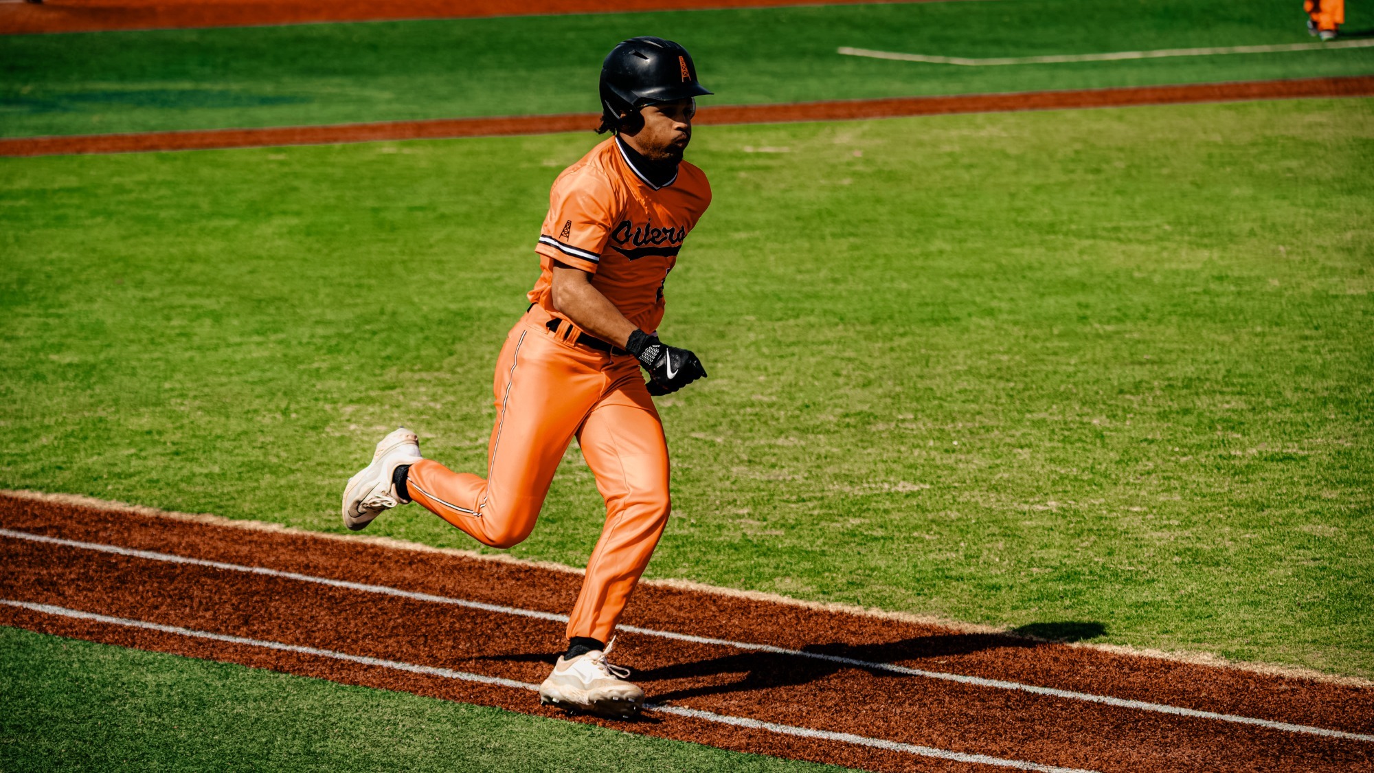 Keelan Daniel Running Orange Jersey