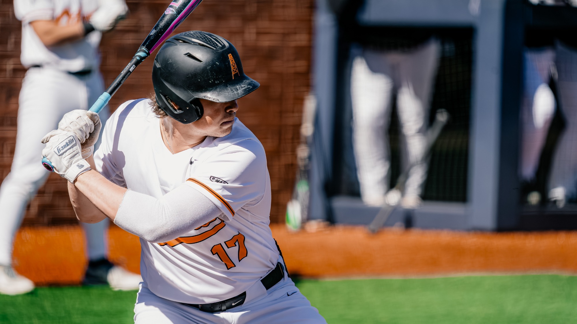 Casey Maruniak Batting at Wingate