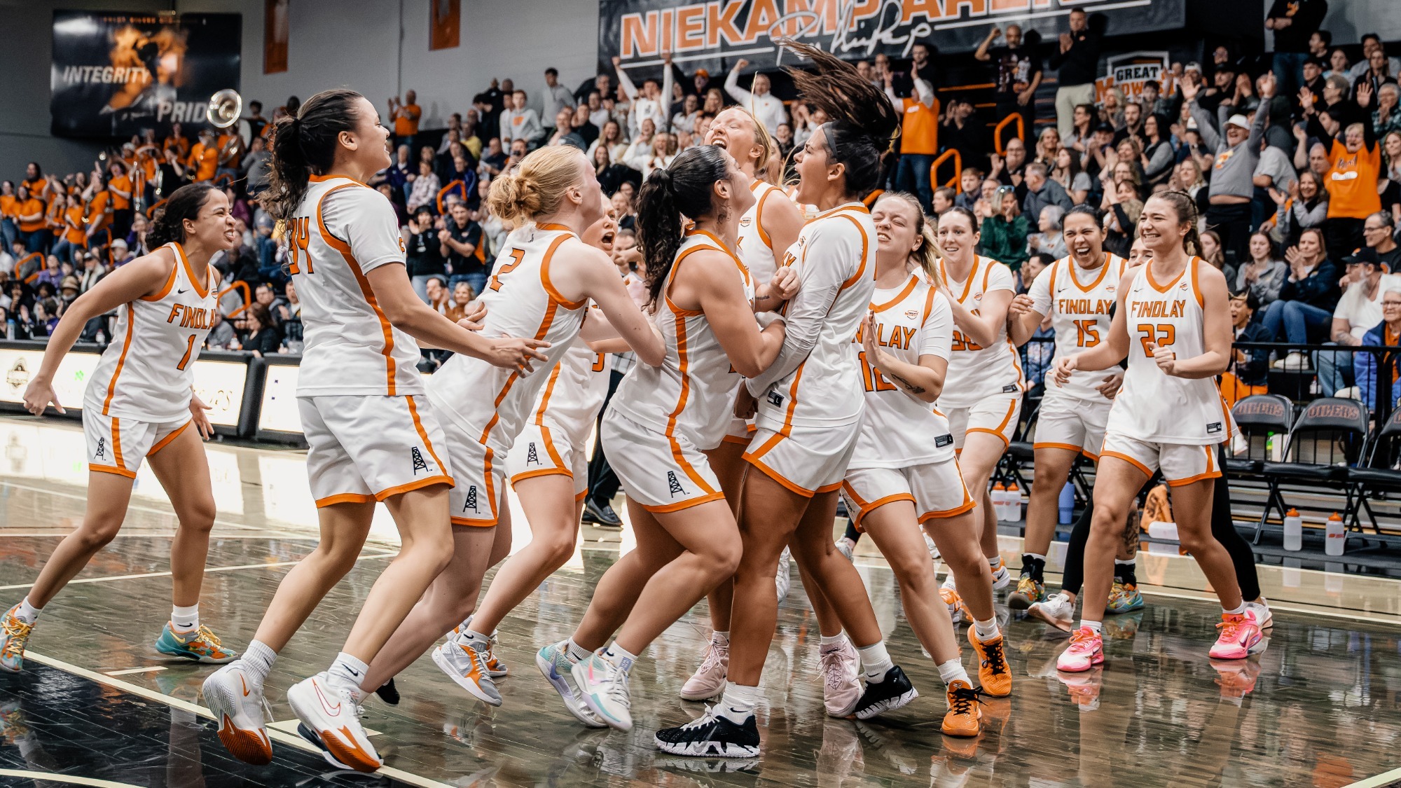WBB Celebration Win Over Ashland 2/28/26