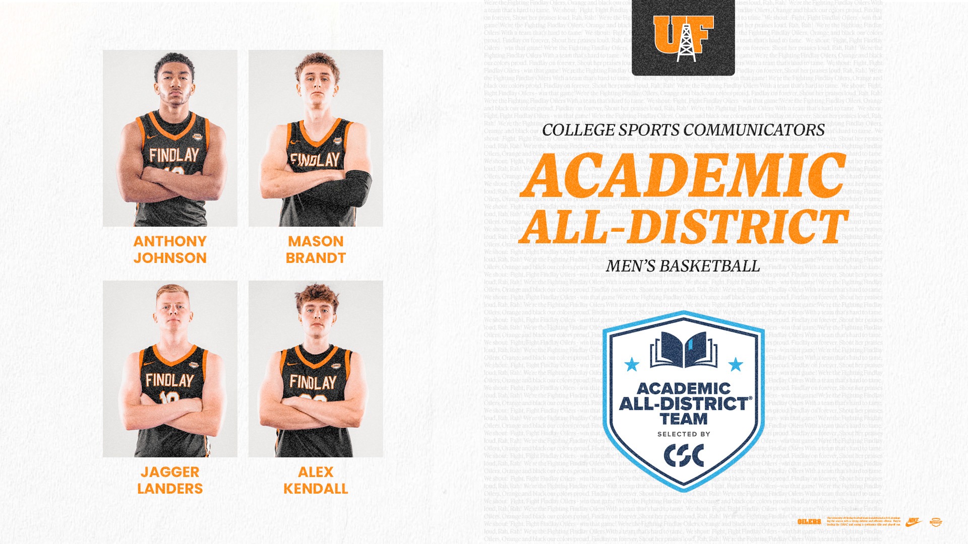 2026 MBB Academic All-District