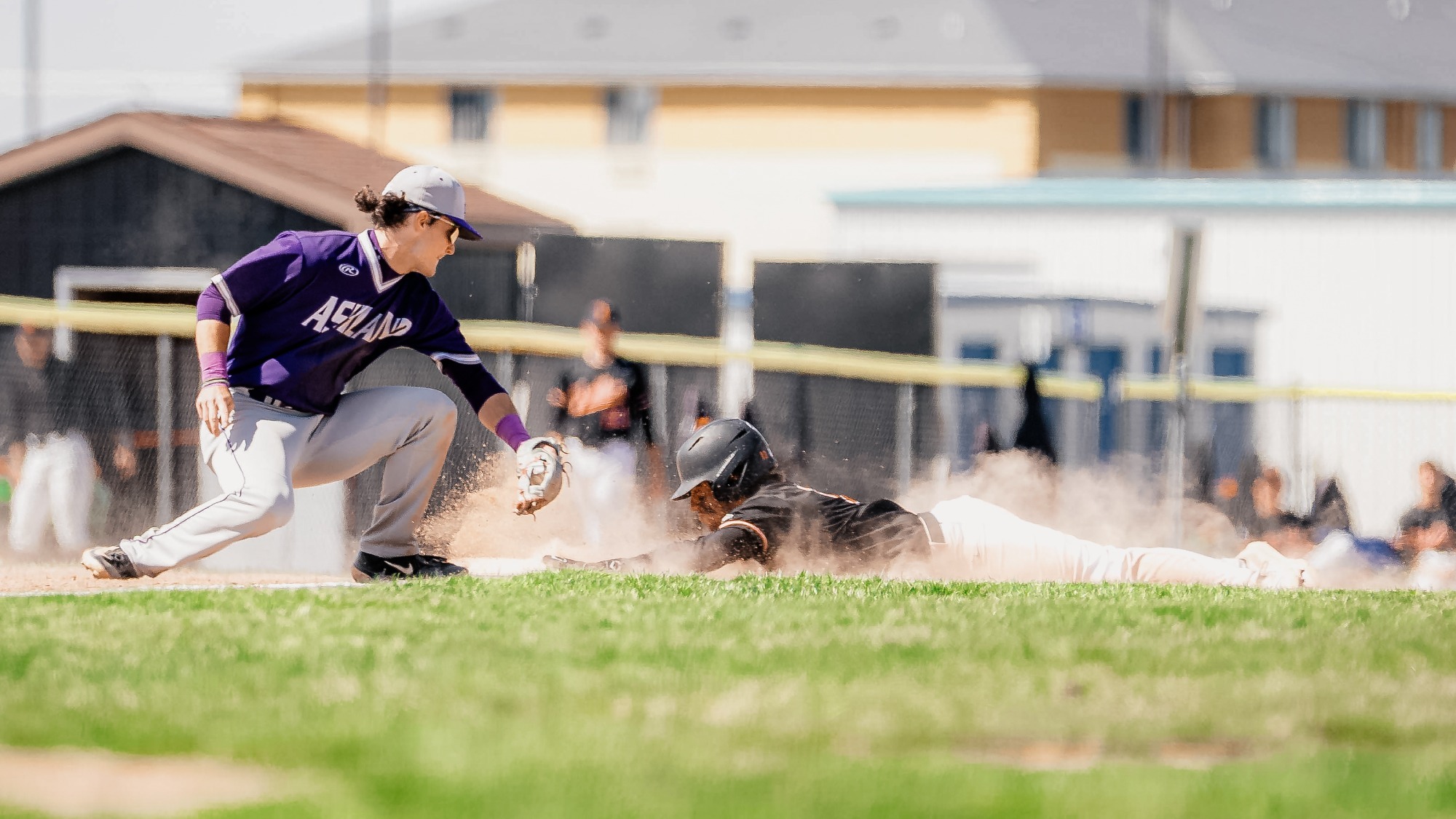 Drew Tucker Sliding into Third AU