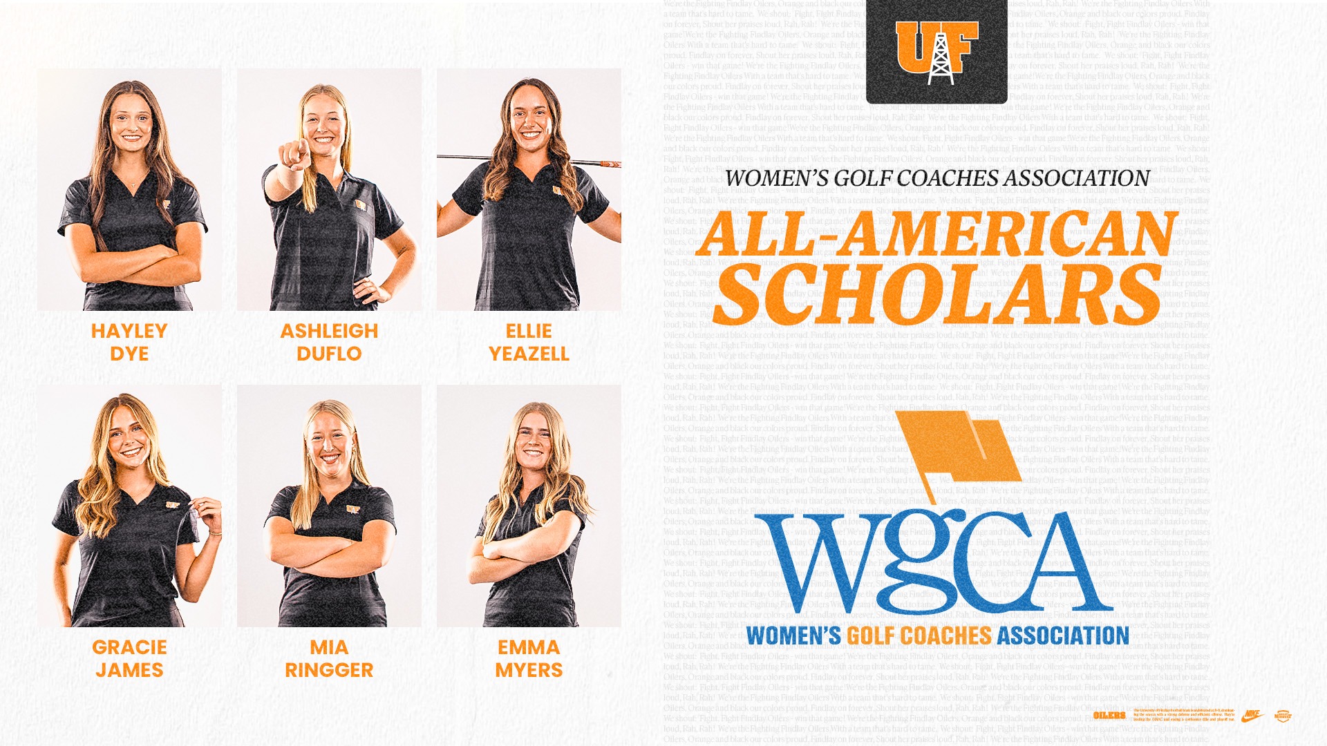 2026 WGCA Academic Scholars