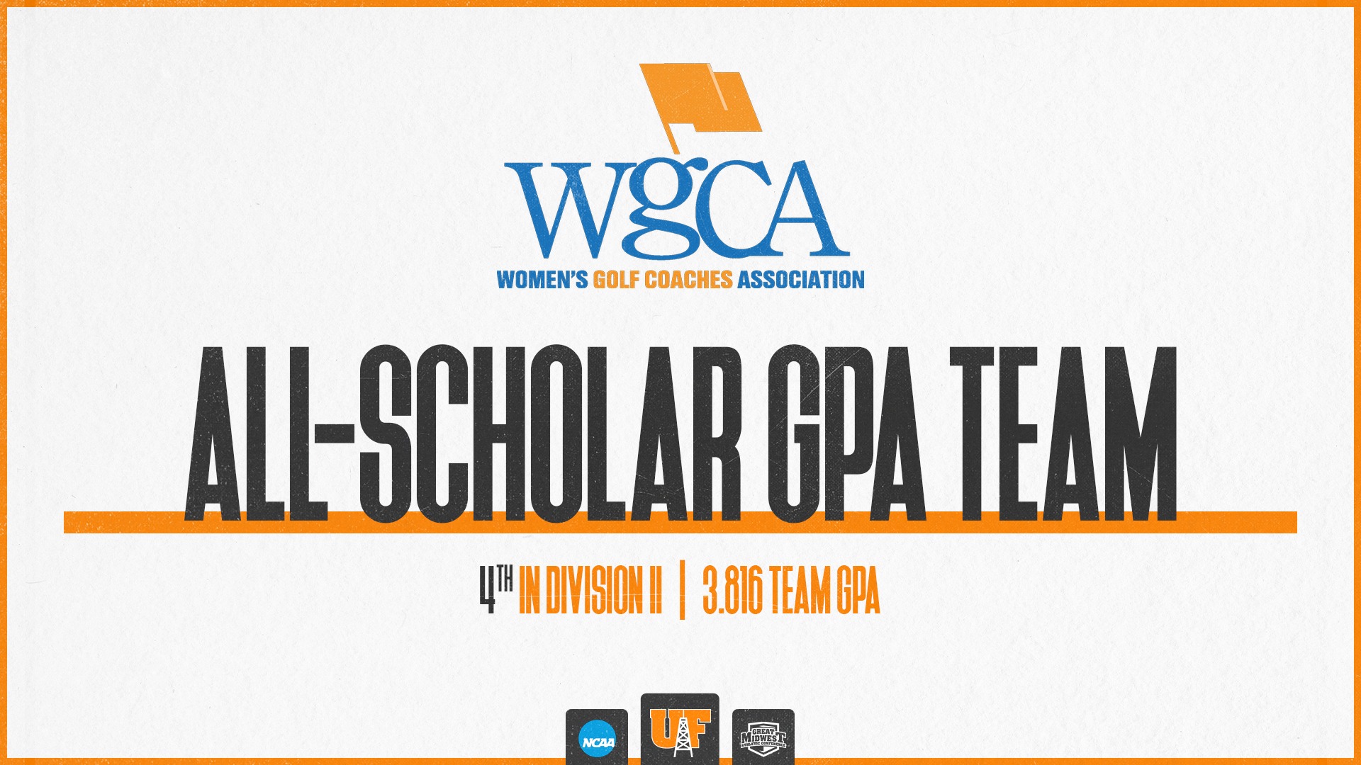 2026 Team GPA Academic Team Women's Golf