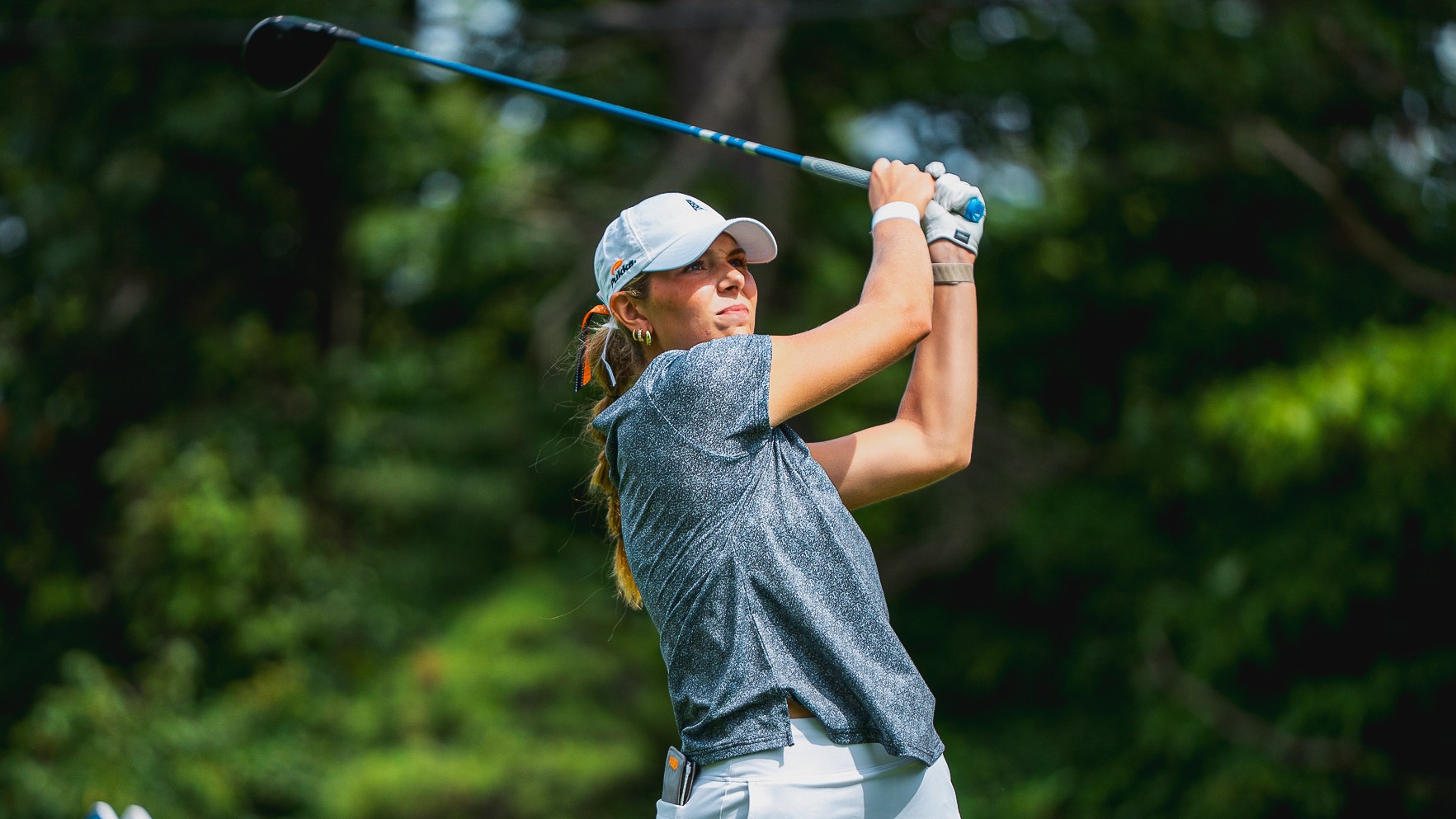 Gracie James Hitting Tee Shot