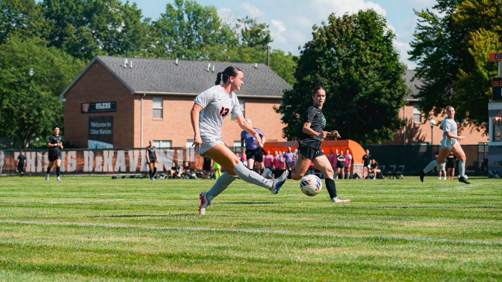 Addi Williams with Ball