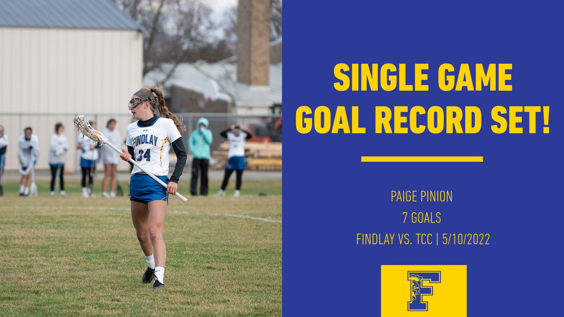 Girls Lacrosse-Paige Pinion New Record 2022 