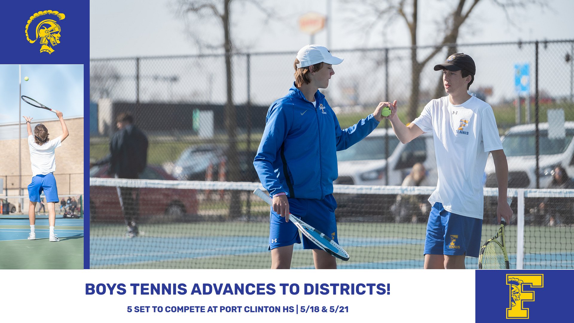 Findlay Boys Tennis-Districts 2022