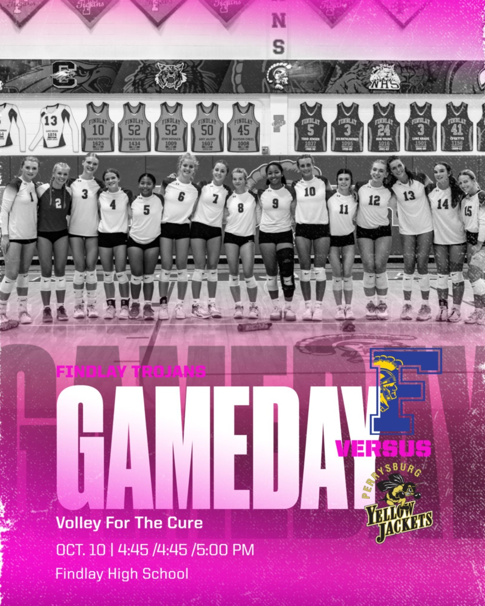 2024 Girls Volleyball-Volley for the Cure