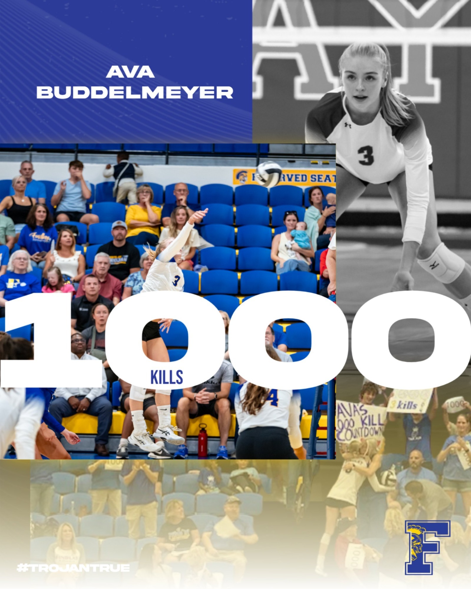 2024 Girls Volleyball Buddelmeyer 1000 Ks