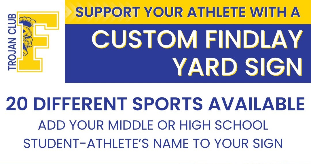 Findlay Custom Yard Sign
