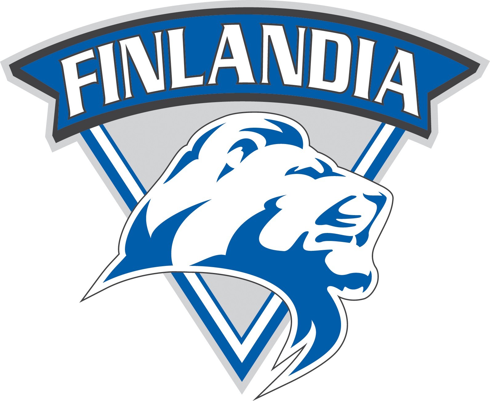 Finlandia Hockey Crest 2C on White