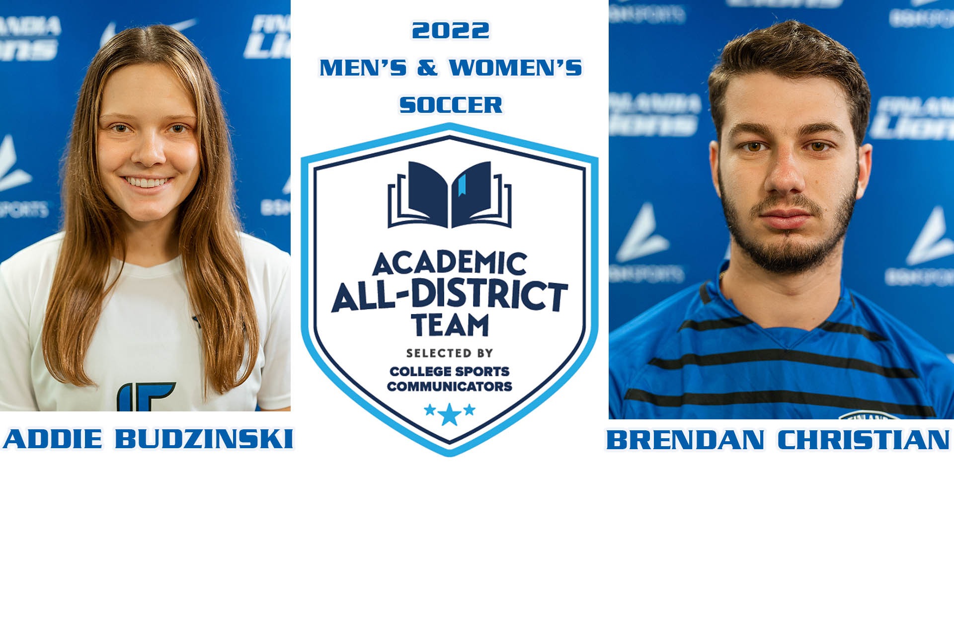 Budzinski and Christian Earn Academic AllDistrict Honors Finlandia