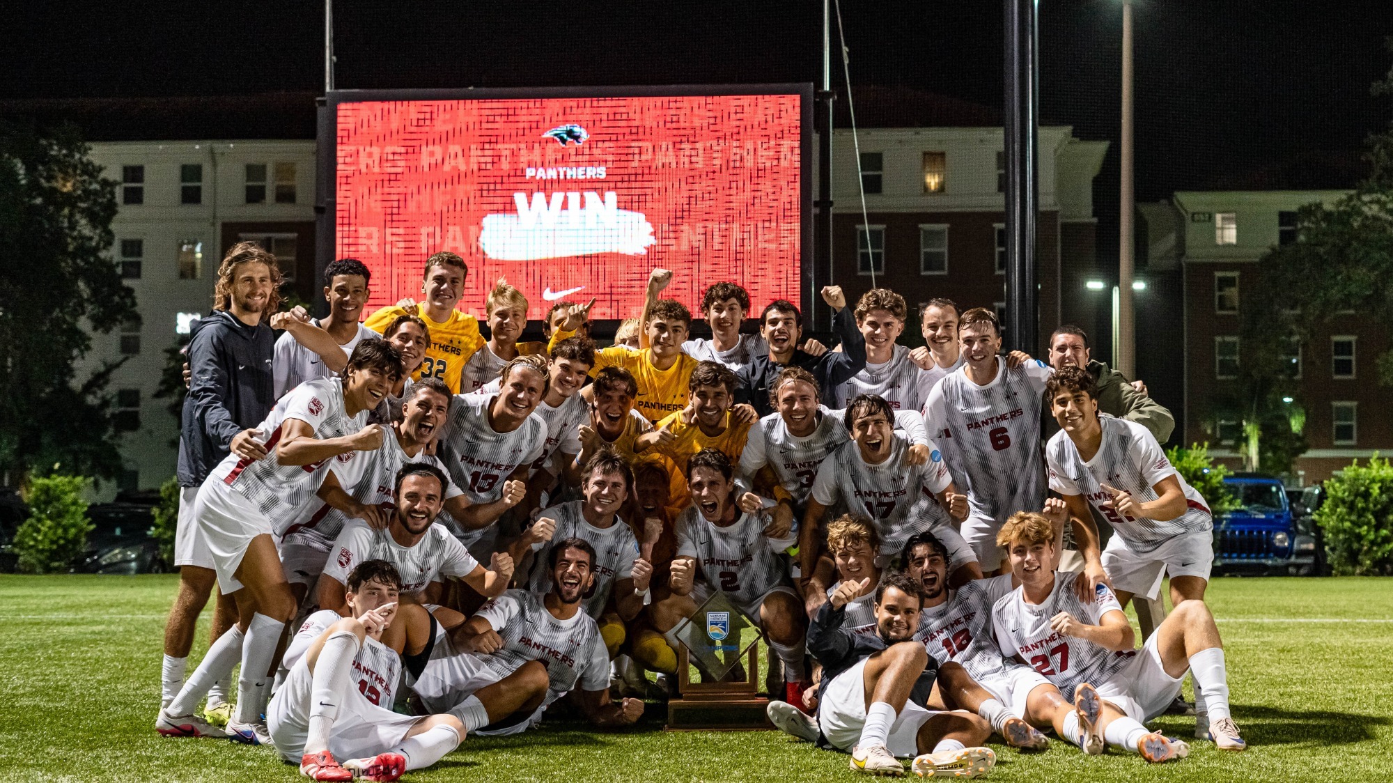 Team Trophy Celly Defeating 17 FSC SSC Regular Season Title