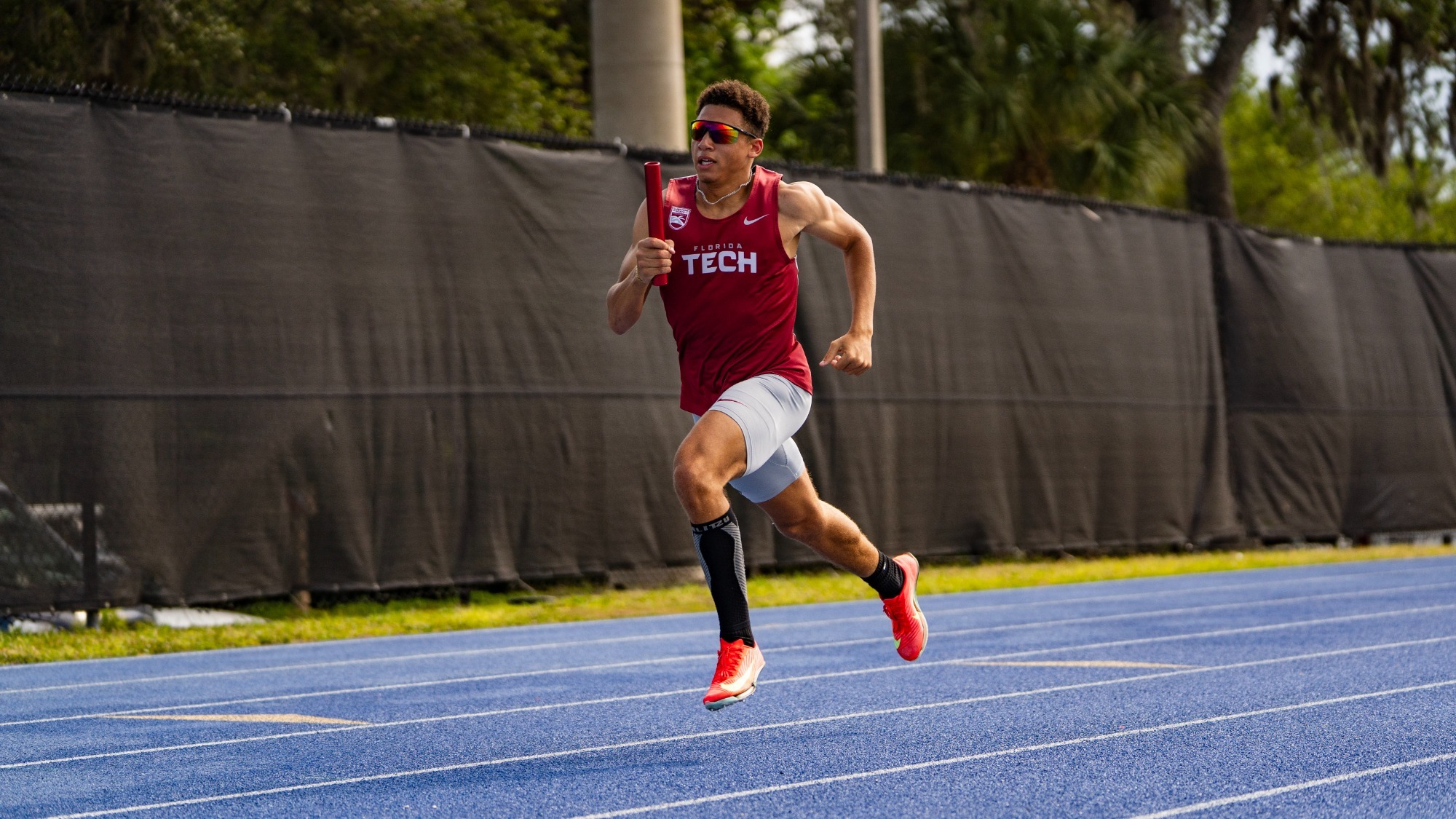 Roberts with Baton SSC