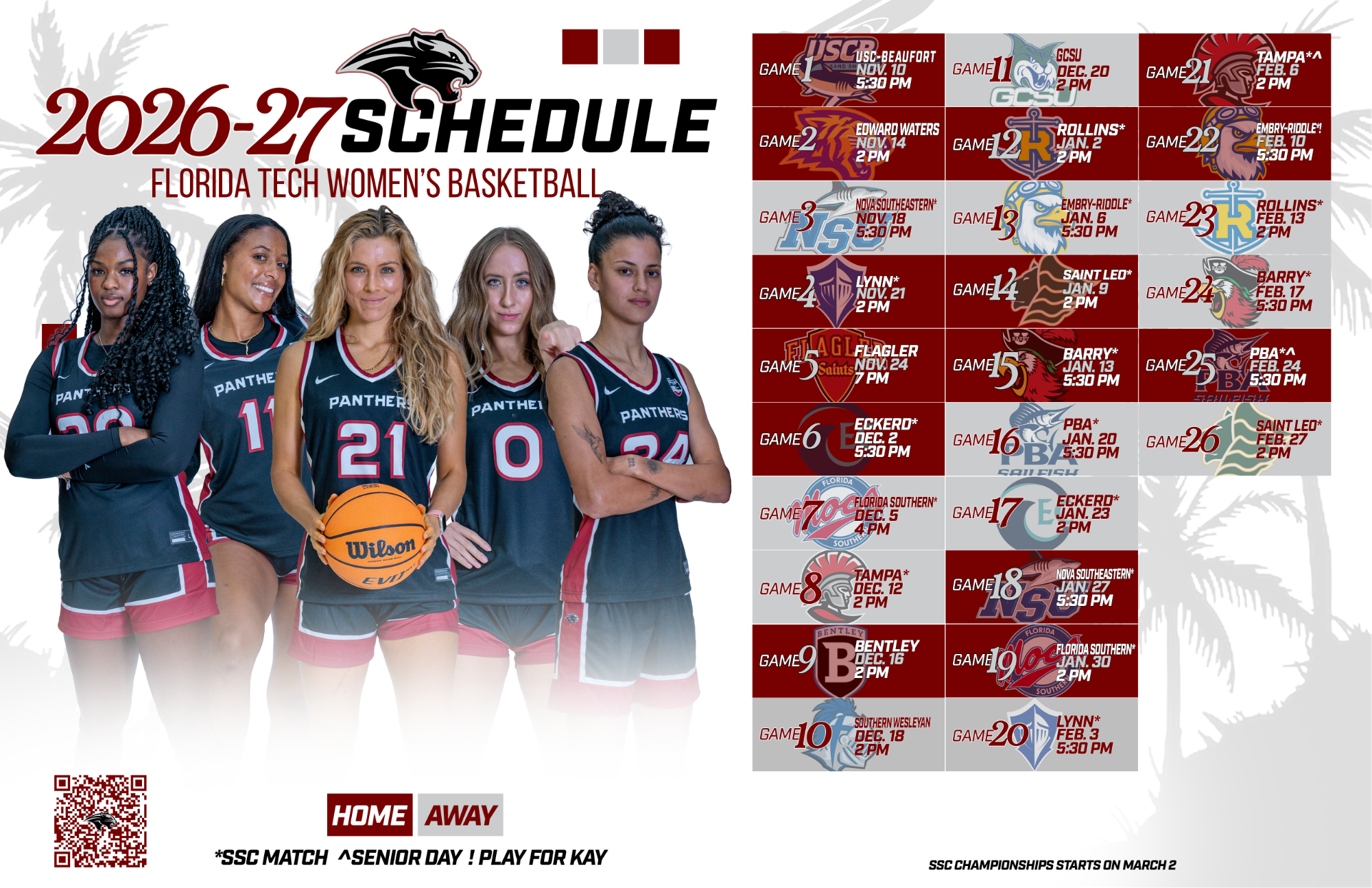 FT Schedule 2026 Poster WBB
