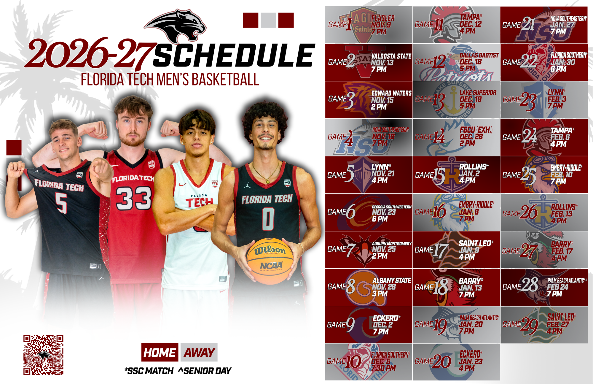 MBB 26-27 Schedule