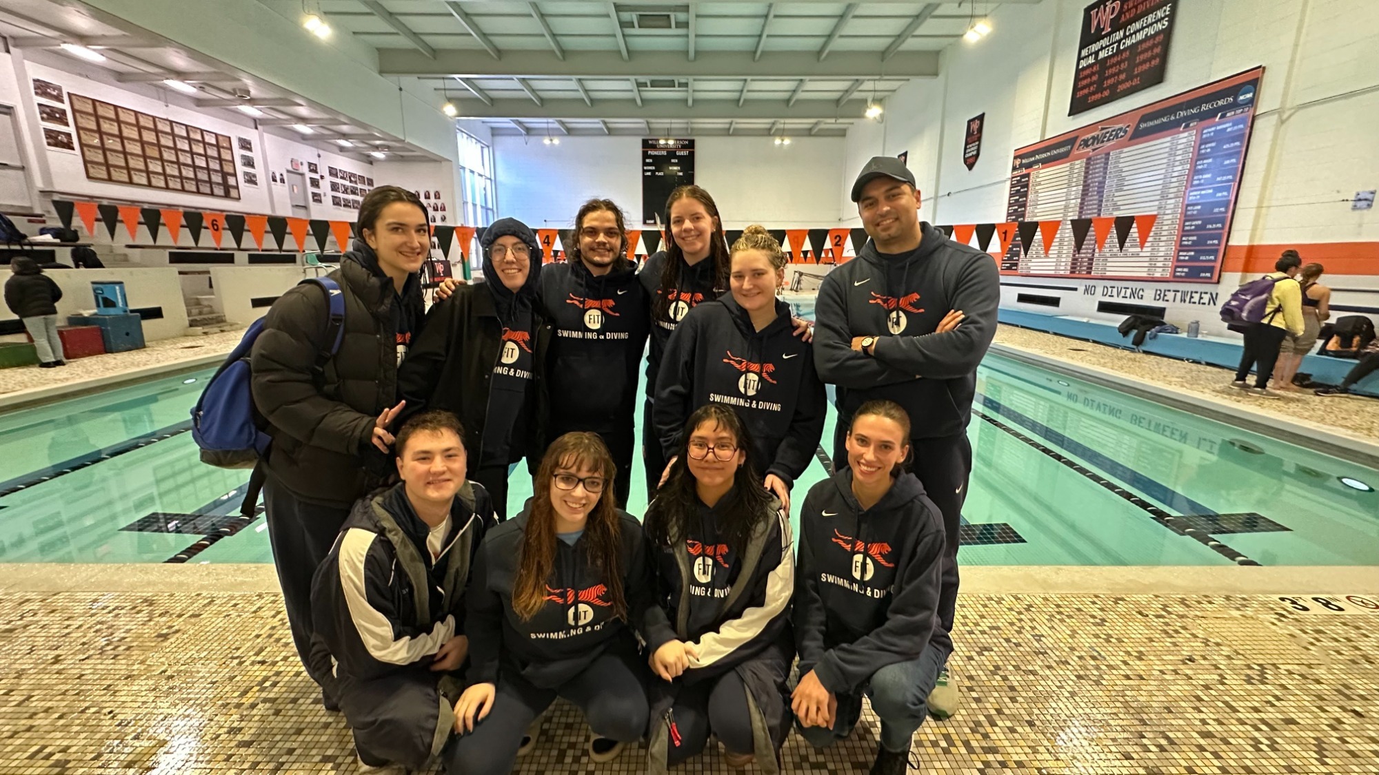 Team Photo - SWIM at WPU 2/1/2025