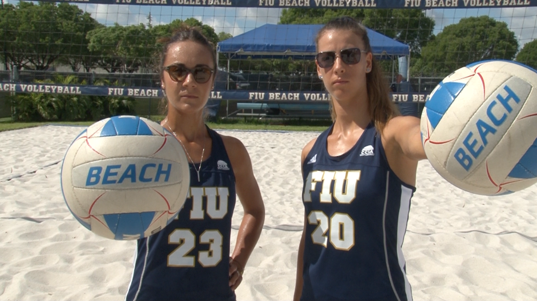 FIU's Dynamic Beach Volleyball Duo Reflect on AllAmerican Season FIU