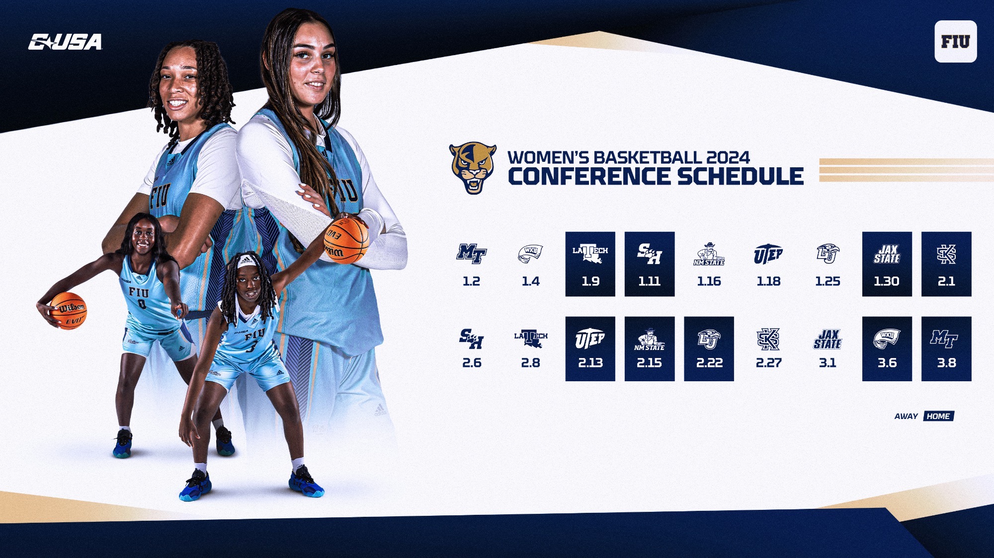 WBB Conference schedule