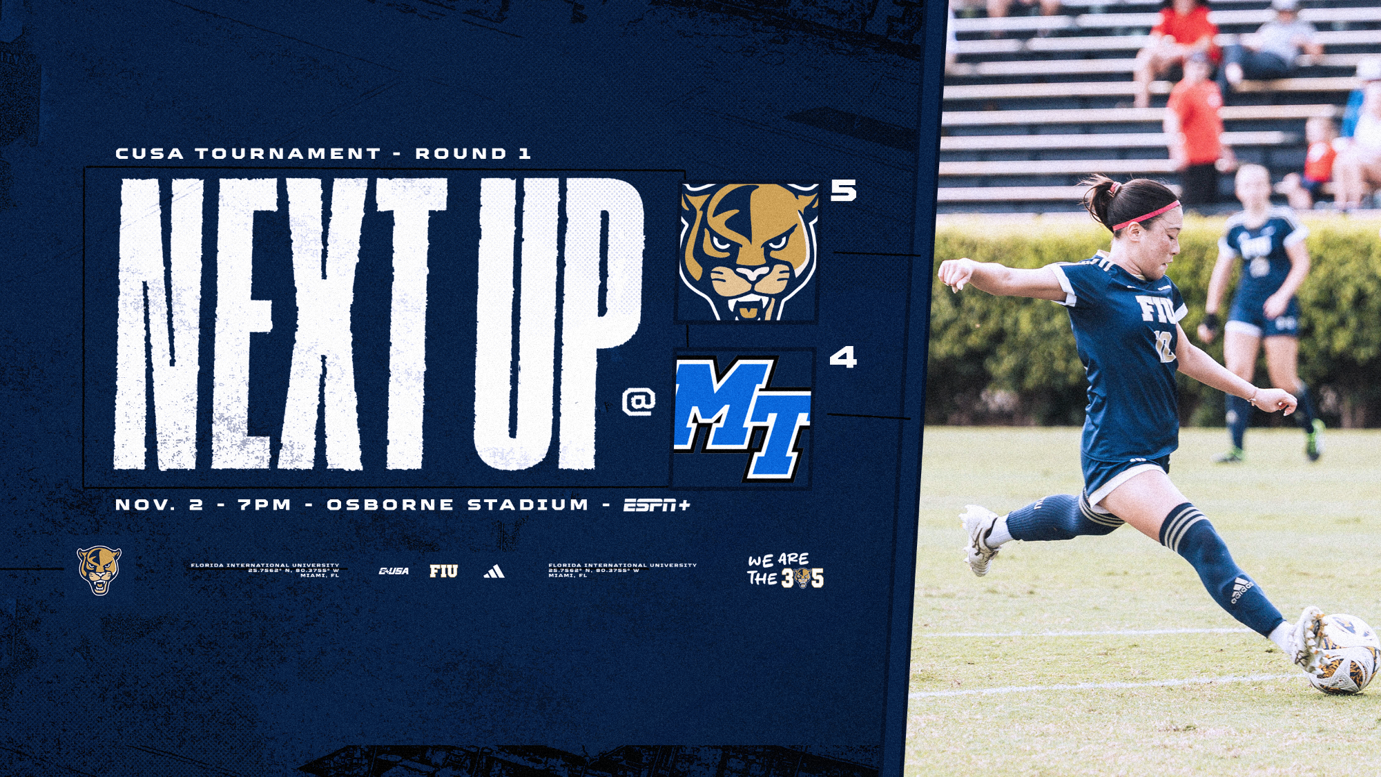 WSOC 2025 CUSA Tournament Quarterfinals