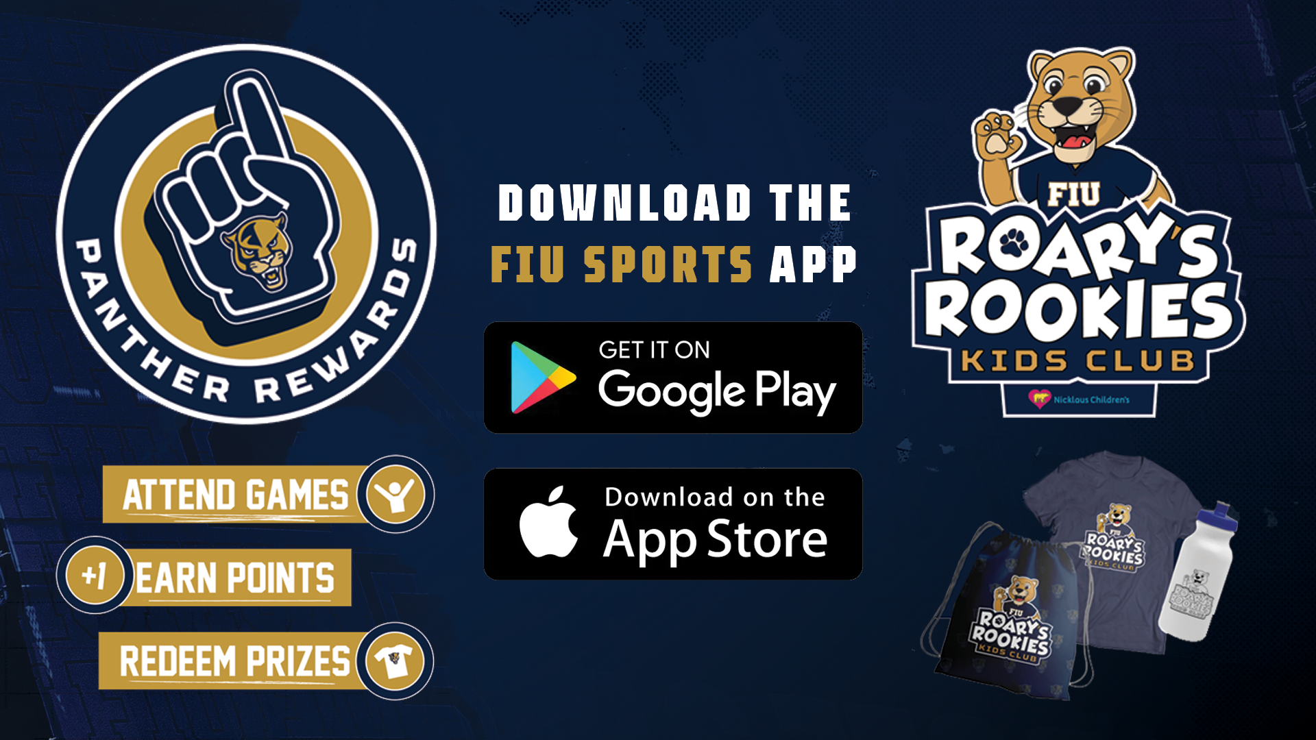 Roarys Rookies Panther Rewards