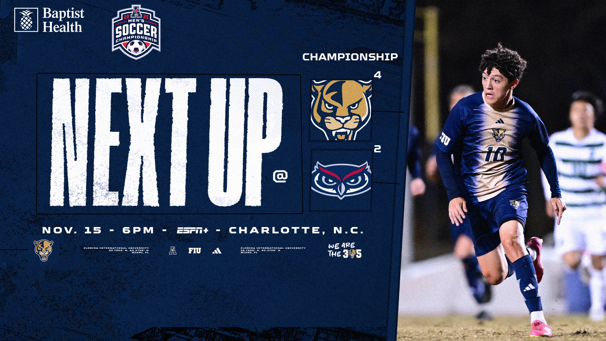 Next Up Web vs Florida Atlantic