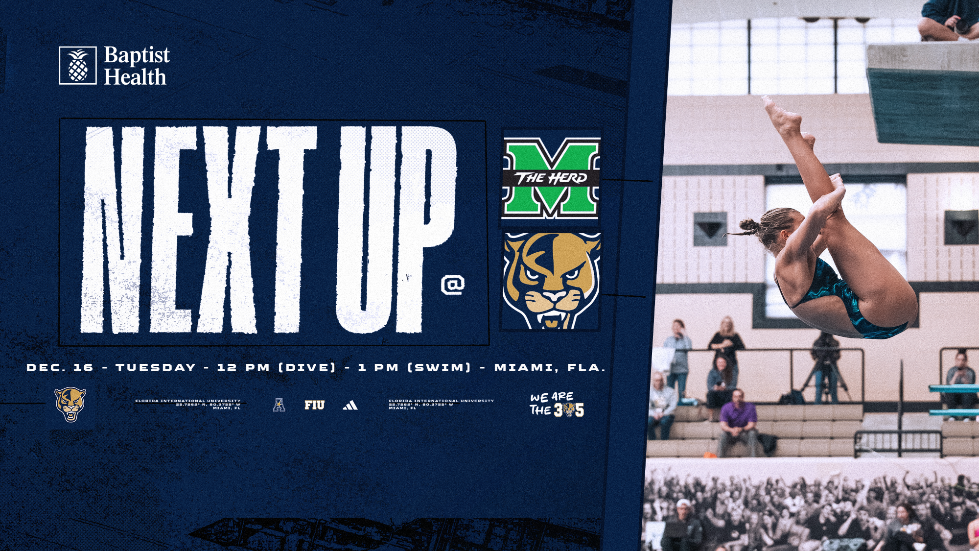 Up Next vs Marshall Swim