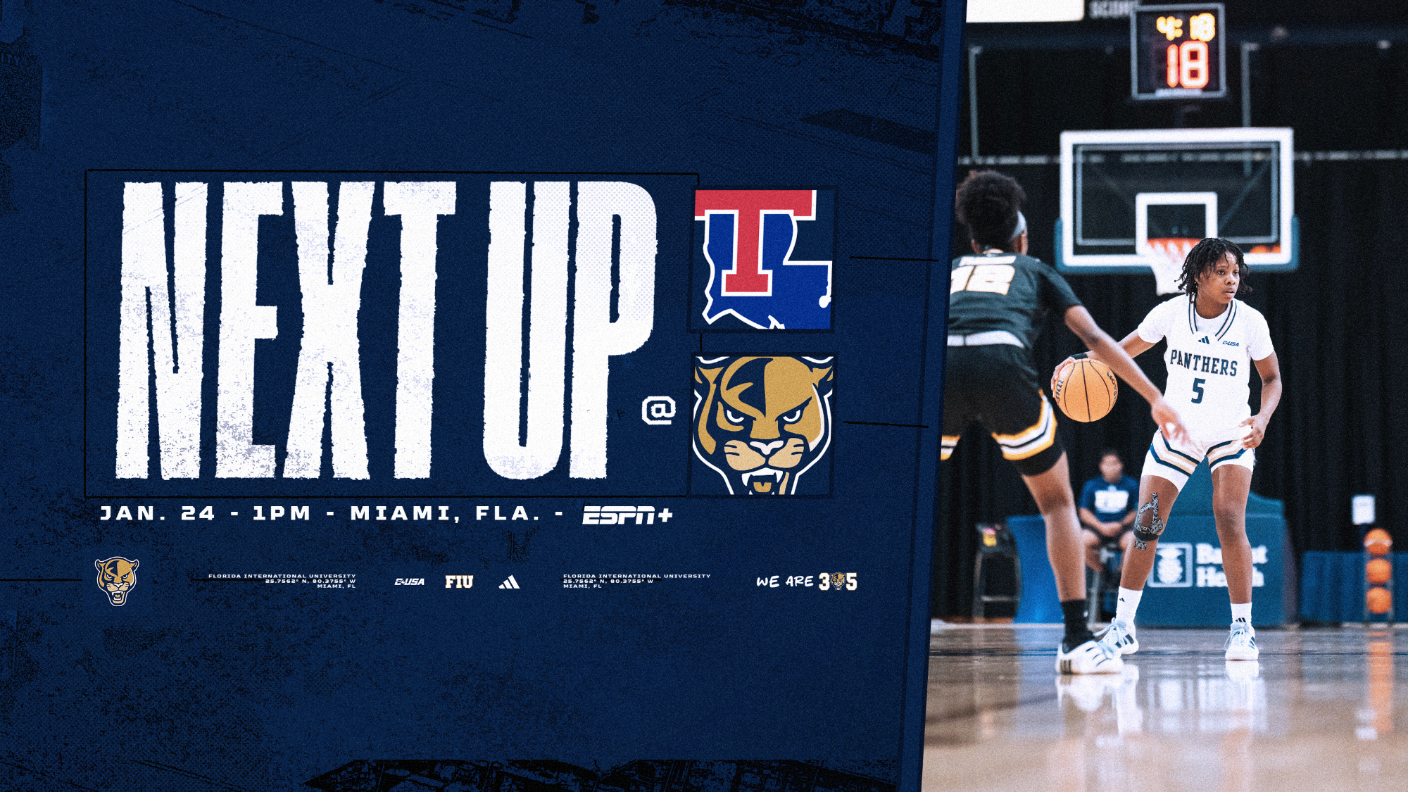 WBB Up Next vs LA Tech