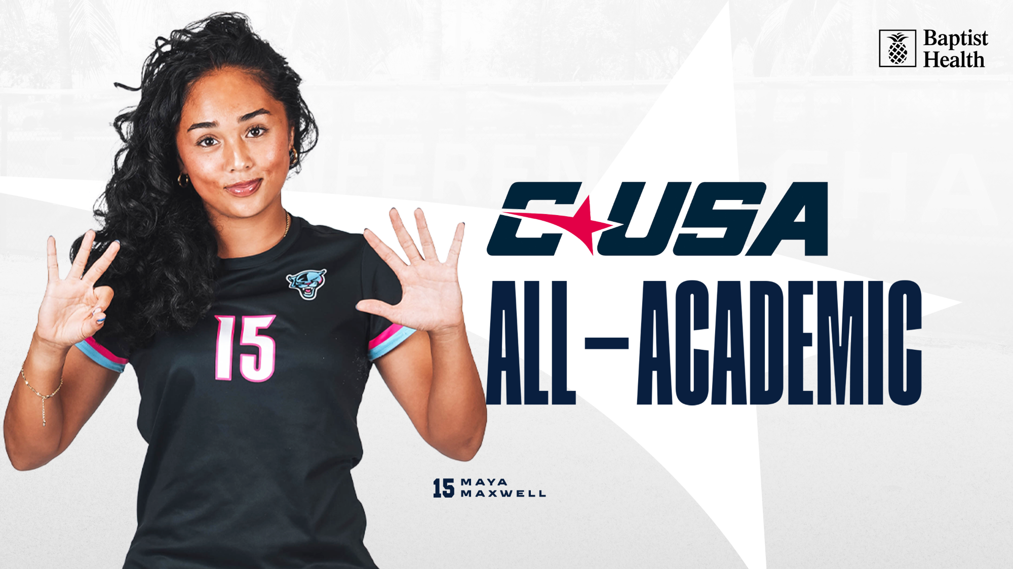 Maya Maxwell CUSA All-Academic