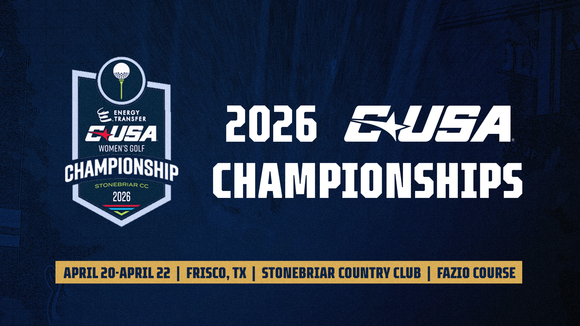 Gold 2026 CUSA Championships