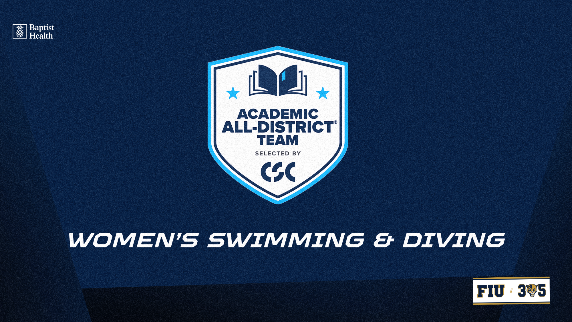 CSC Academic All-District Swim